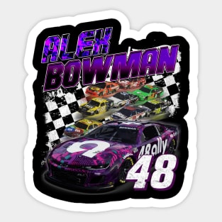 Alex Bowman Sticker